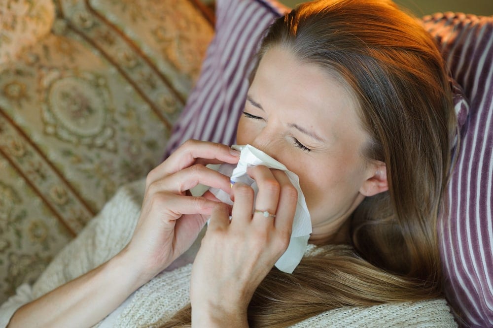 علاج الانفلونزا للحامل في المنزل